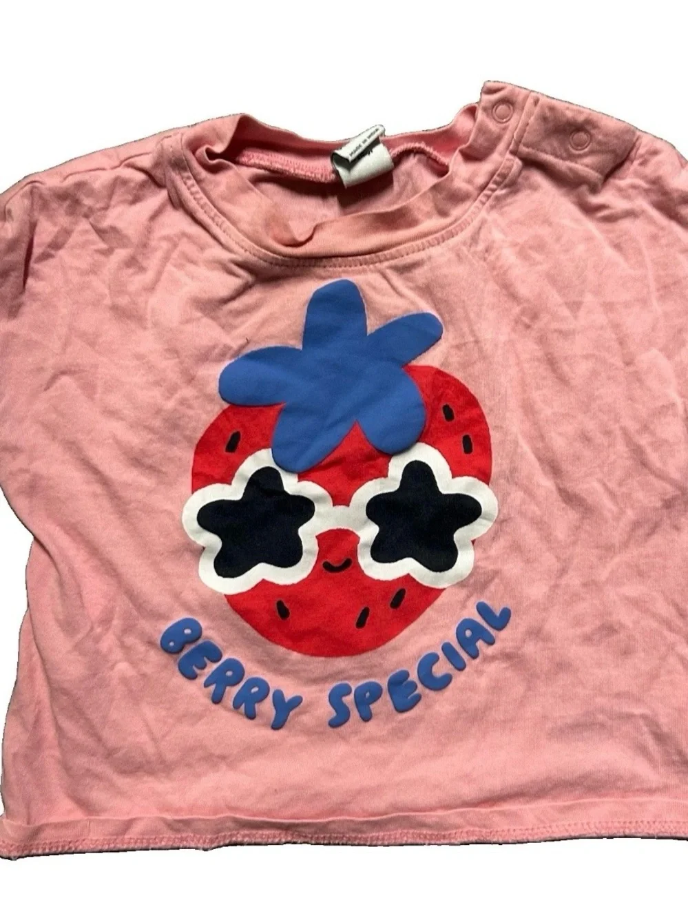 Toddler Girl Summer Clothing Pajama Set Tank Tops T Shirts Size 12-18 Months